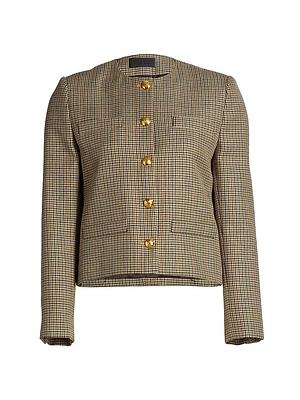 Sloane Check Wool Jacket