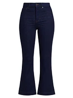 Carson High-Rise Ankle-Flare Jeans