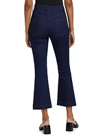 Carson High-Rise Ankle-Flare Jeans