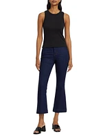 Carson High-Rise Ankle-Flare Jeans