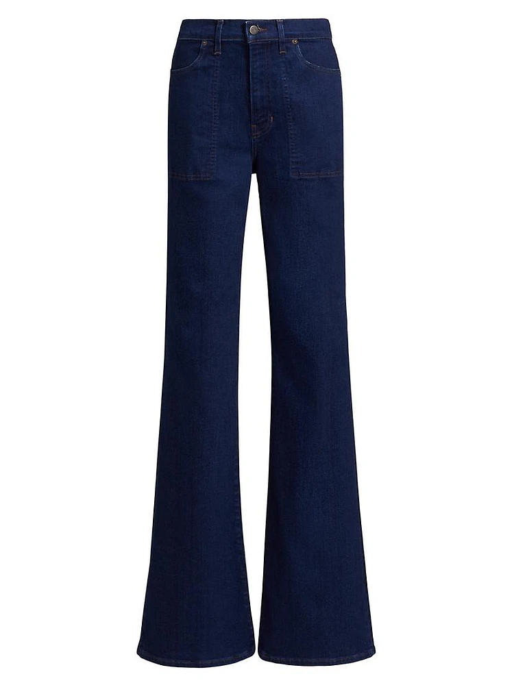 Crosbie Denim Wide-Leg Jeans