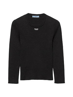 Cotton Crew-Neck Sweater