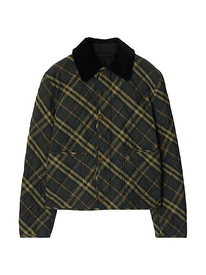 Check Cotton Jacket