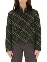 Check Cotton Jacket