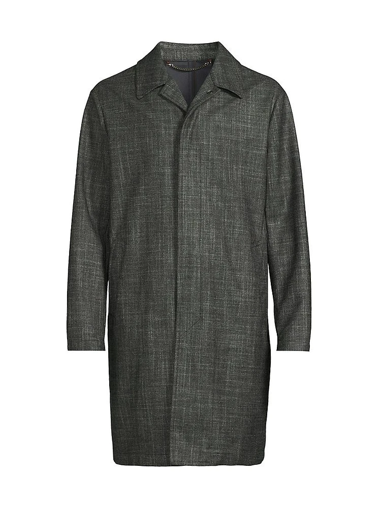 90th Anniversary Wool-Blend Car Coat