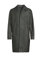 90th Anniversary Wool-Blend Car Coat