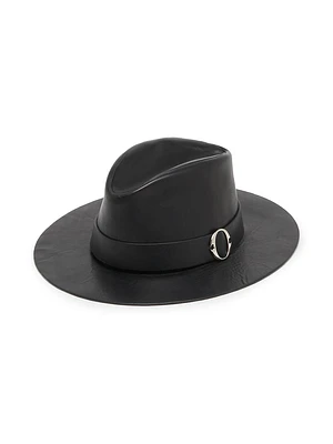 Poem Leather Fedora