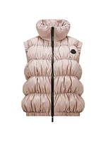 Apriate Rouched Down Vest