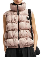 Apriate Rouched Down Vest