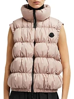 Apriate Rouched Down Vest