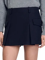 Short Skirt with Pockets