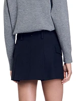 Short Skirt with Pockets