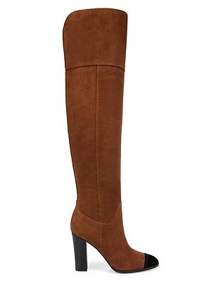 Conrad Suede Over-the-Knee Boots