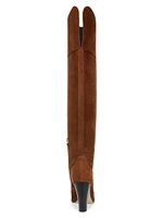 Conrad Suede Over-the-Knee Boots
