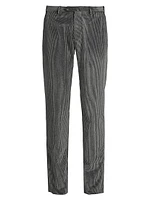 Straight-Fit Corduroy Pants