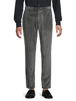 Straight-Fit Corduroy Pants