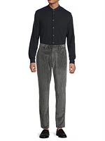 Straight-Fit Corduroy Pants