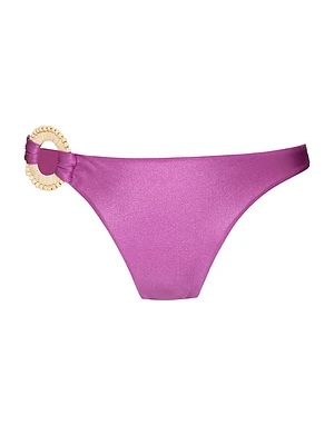 Groovy Embellished Bikini Bottom