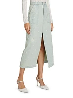 Perlette Denim Skirt
