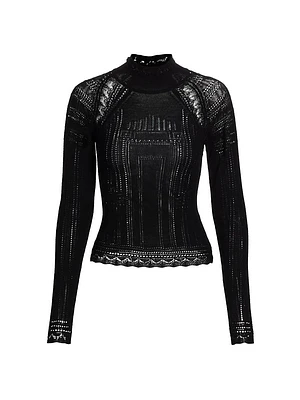 Paxton Merino Wool Turtleneck Sweater