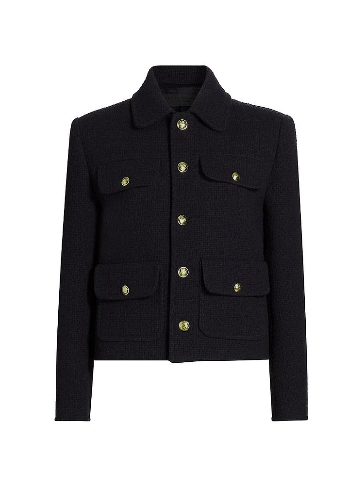 Paola Cotton-Blend Jacket