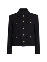 Paola Cotton-Blend Jacket