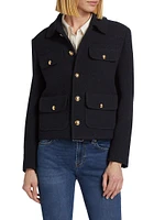 Paola Cotton-Blend Jacket