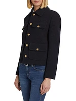 Paola Cotton-Blend Jacket
