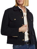 Paola Cotton-Blend Jacket