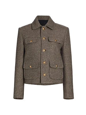 Paola Wool-Blend Jacket