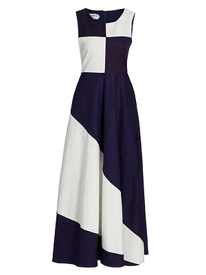 Dami Sleeveless A-Line Maxi Dress