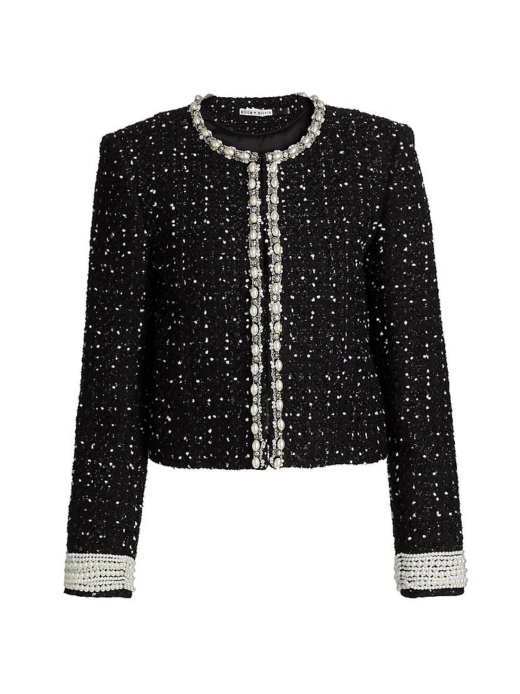 Dorian Embellished Boxy Jacket