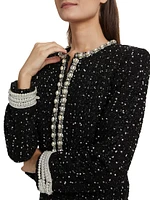 Dorian Embellished Boxy Jacket