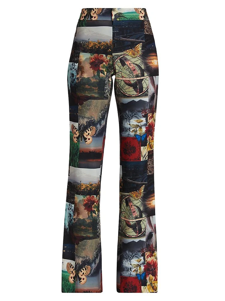 Livi Photograph Print Trousers