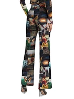 Livi Photograph Print Trousers