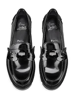 Penny Lug Calf Leather Loafers