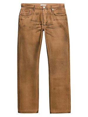 Worker Straight-Leg Jeans