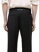 Curve Car Wool Trousers