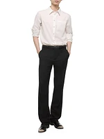 Curve Car Wool Trousers