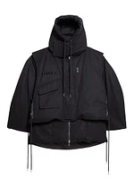 Arctic Double-Layer Puffer Coat