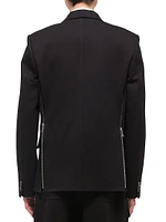 Ponte Zip Classic Blazer