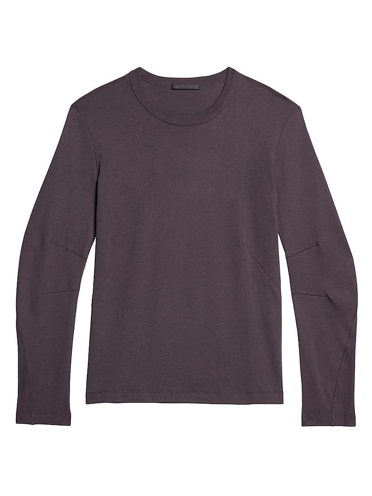 Apex Fitted Long-Sleeve T-Shirt