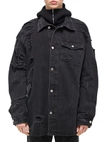 Apex Denim Oversized Shirt