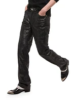 HP Leather Worker Pants