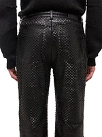 HP Leather Worker Pants