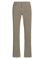 Everett Stretch Straight-Leg Slim-Fit Jeans