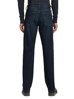 Graduate Mid-Rise Straight-Leg Jeans