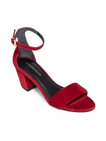 Bowie Ankle Strap Heeled Sandals