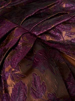 Margaret Floral Jacquard Cocktail Dress