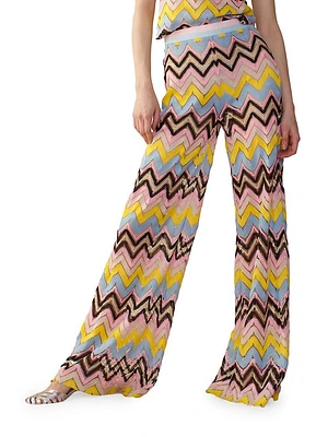 Chevron Crochet Pants